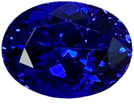6.98ct Oval AAA Color Tanzanite