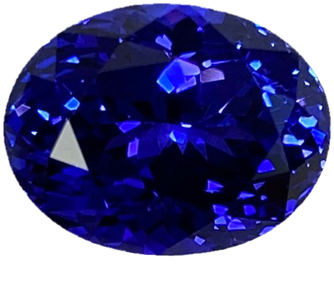 7.47ct Oval AAA Color Tanzanite