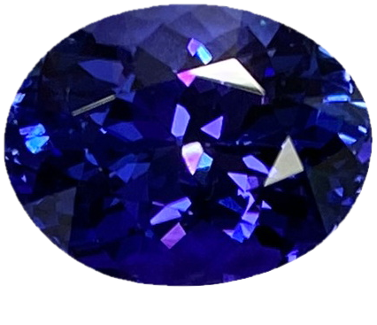 5.47ct Oval AAA Color Tanzanite