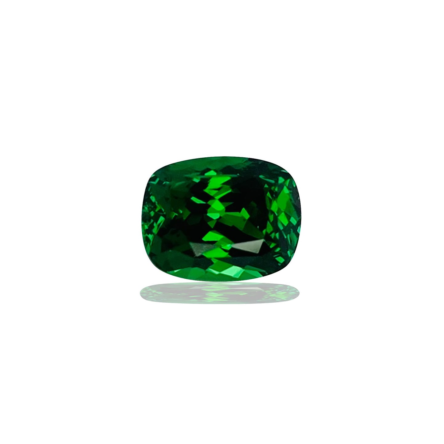 7.8x5.8mm Oval Fine Intense Green Tsavorite