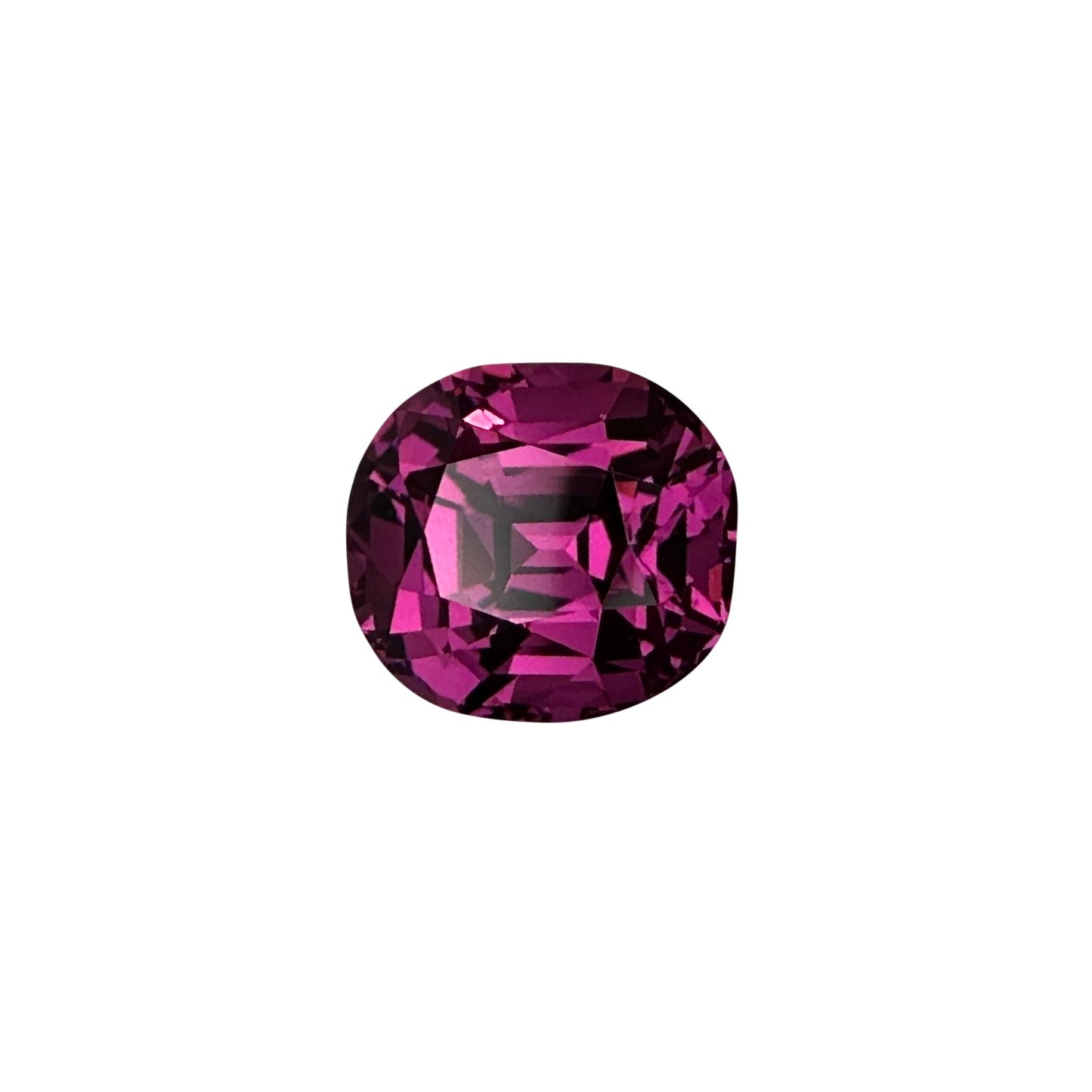 5.76ct Cushion Medium Pink Rhodolite