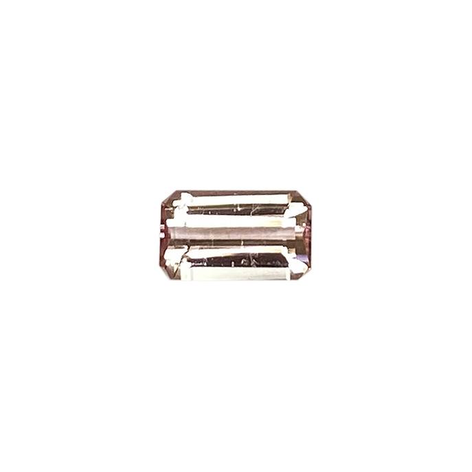 2.44ct Emerald Cut Light Pink Tourmaline