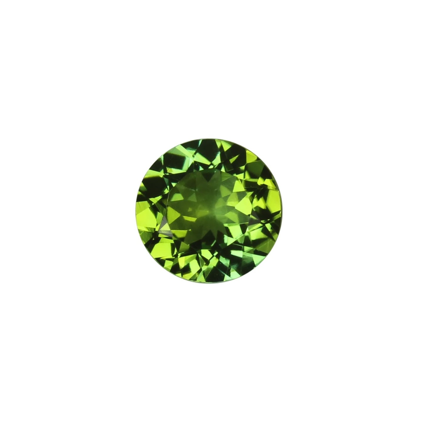 8mm Round Mint Green Tourmaline