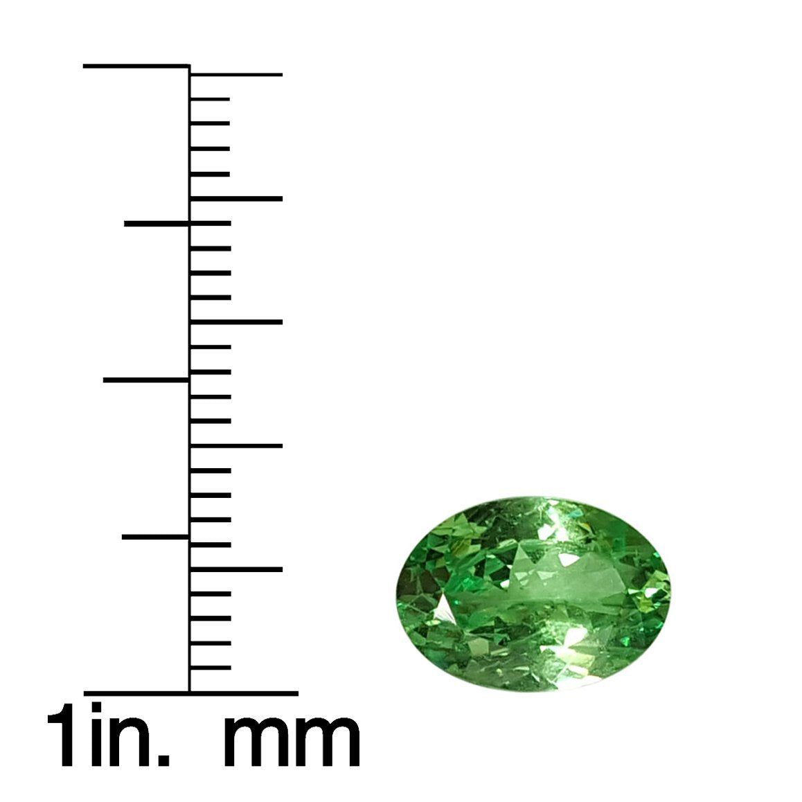 3.54ct Oval Mint Garnet
