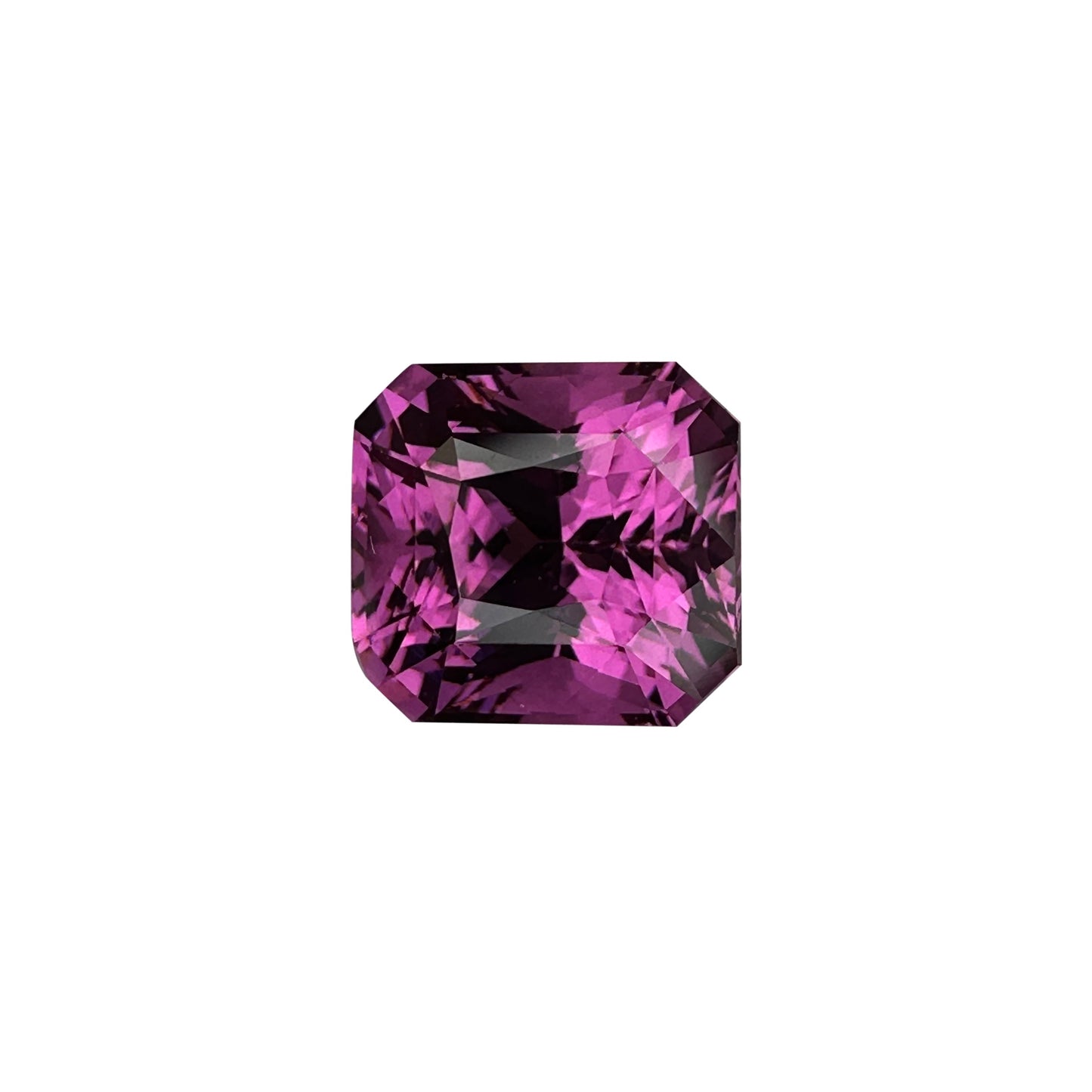 3.45ct Octagon Pink Rhodolite