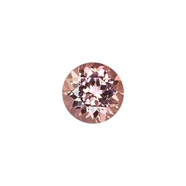 6.8mm Round Medium Pink Tourmaline
