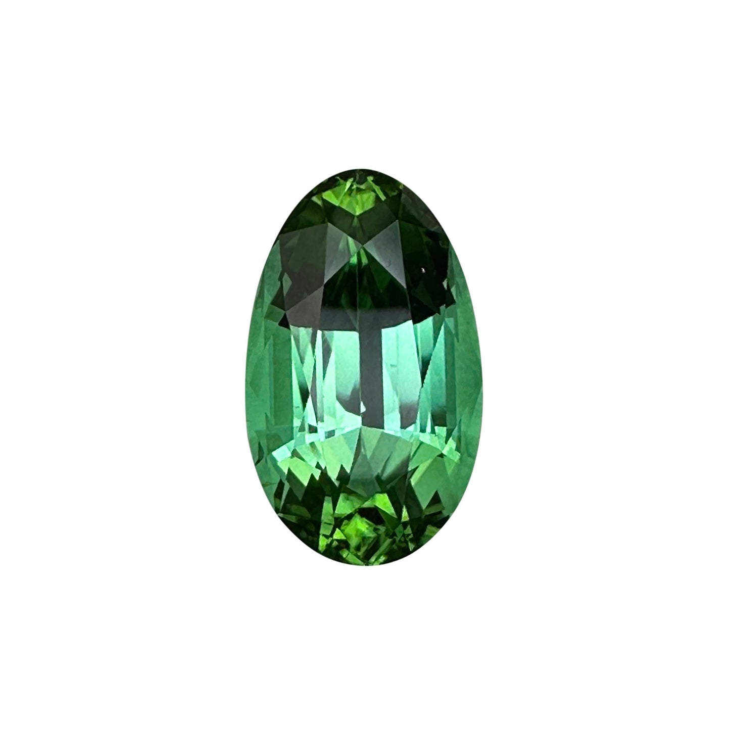 16.97ct Pear Shape Blue-Green Tourmaline