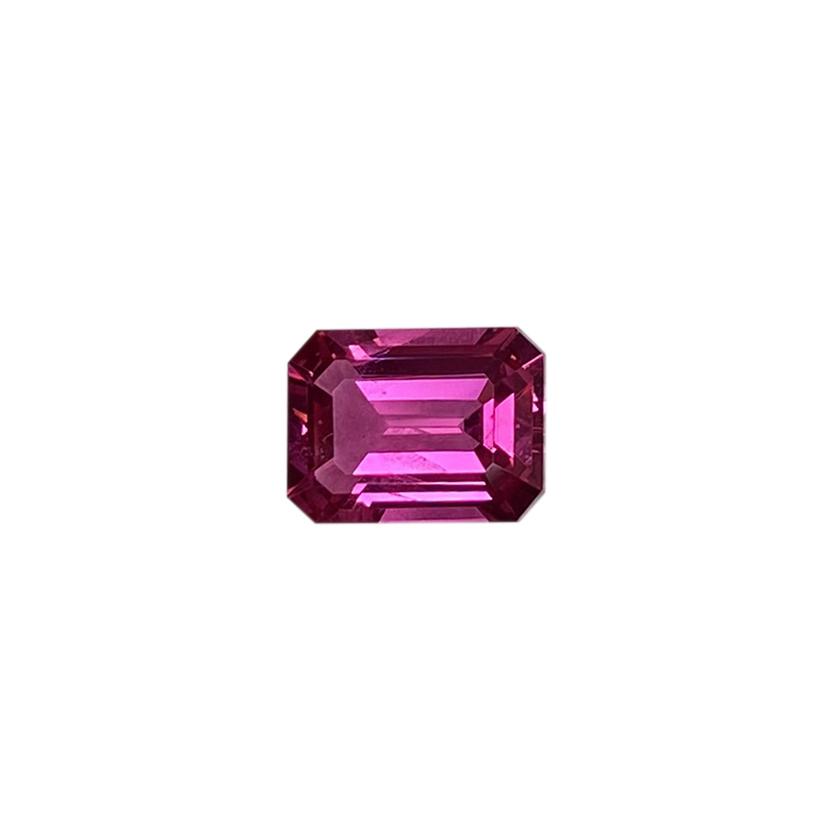 1.57ct Emerald Cut Hot Pink Spinel