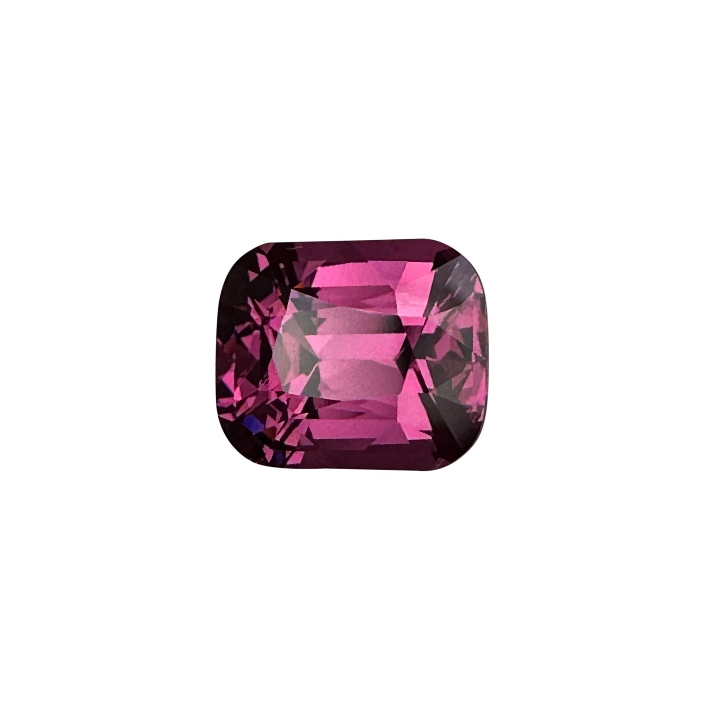 4.35ct Cushion Light Magenta Rhodolite