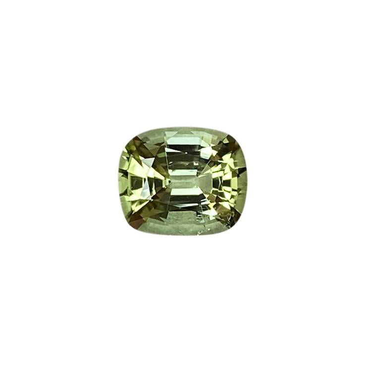 1.84ct Cushion Light Green Tourmaline