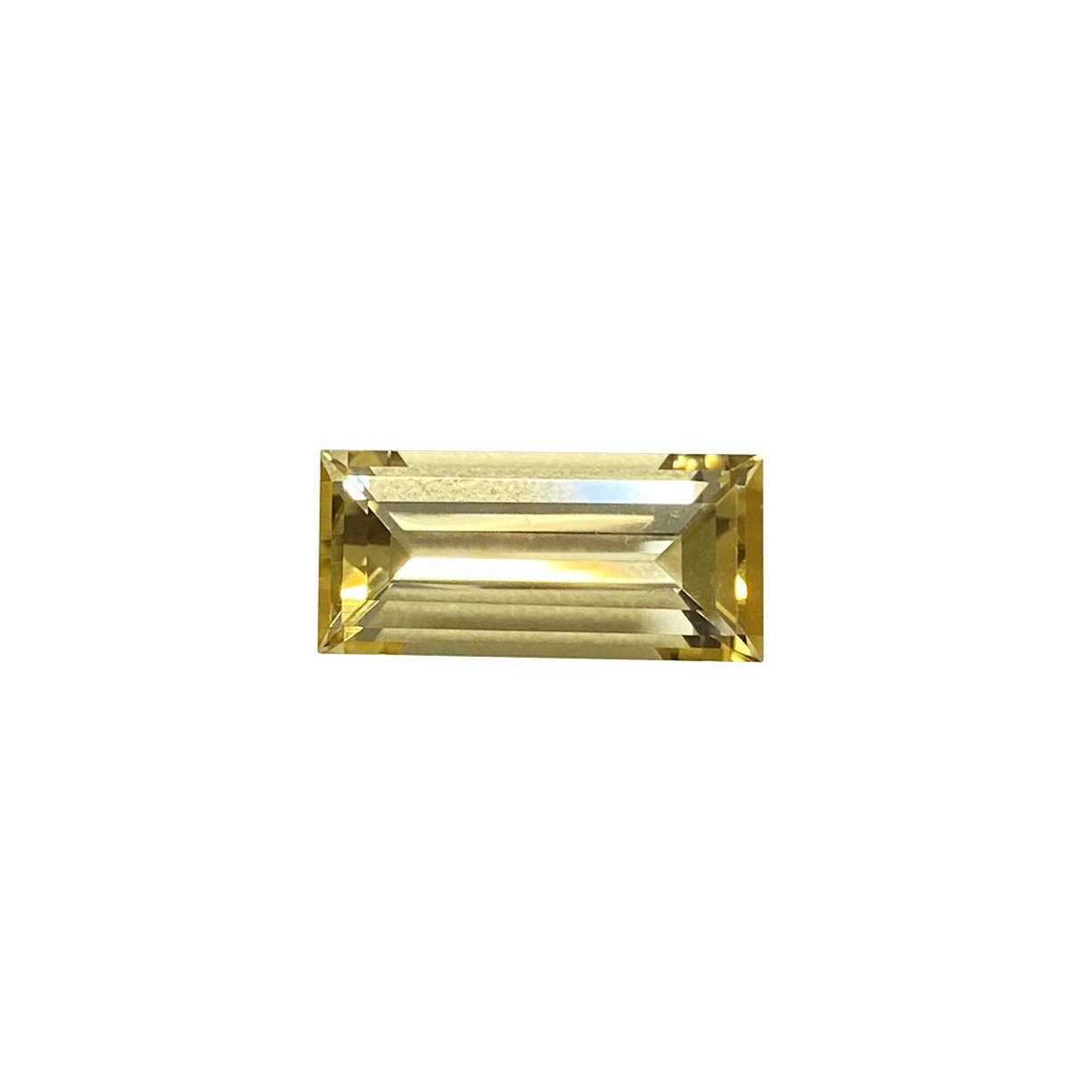10.27ct Baguette Yellow Tourmaline