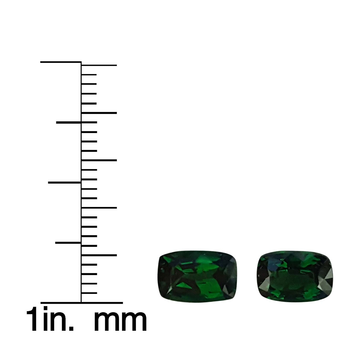 2.66ct Cushion Fine Intense Green Tsavorite