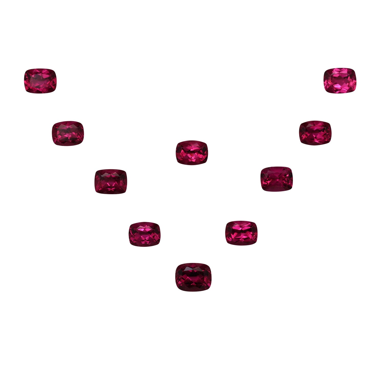 9x7mm Cushion Rubellite