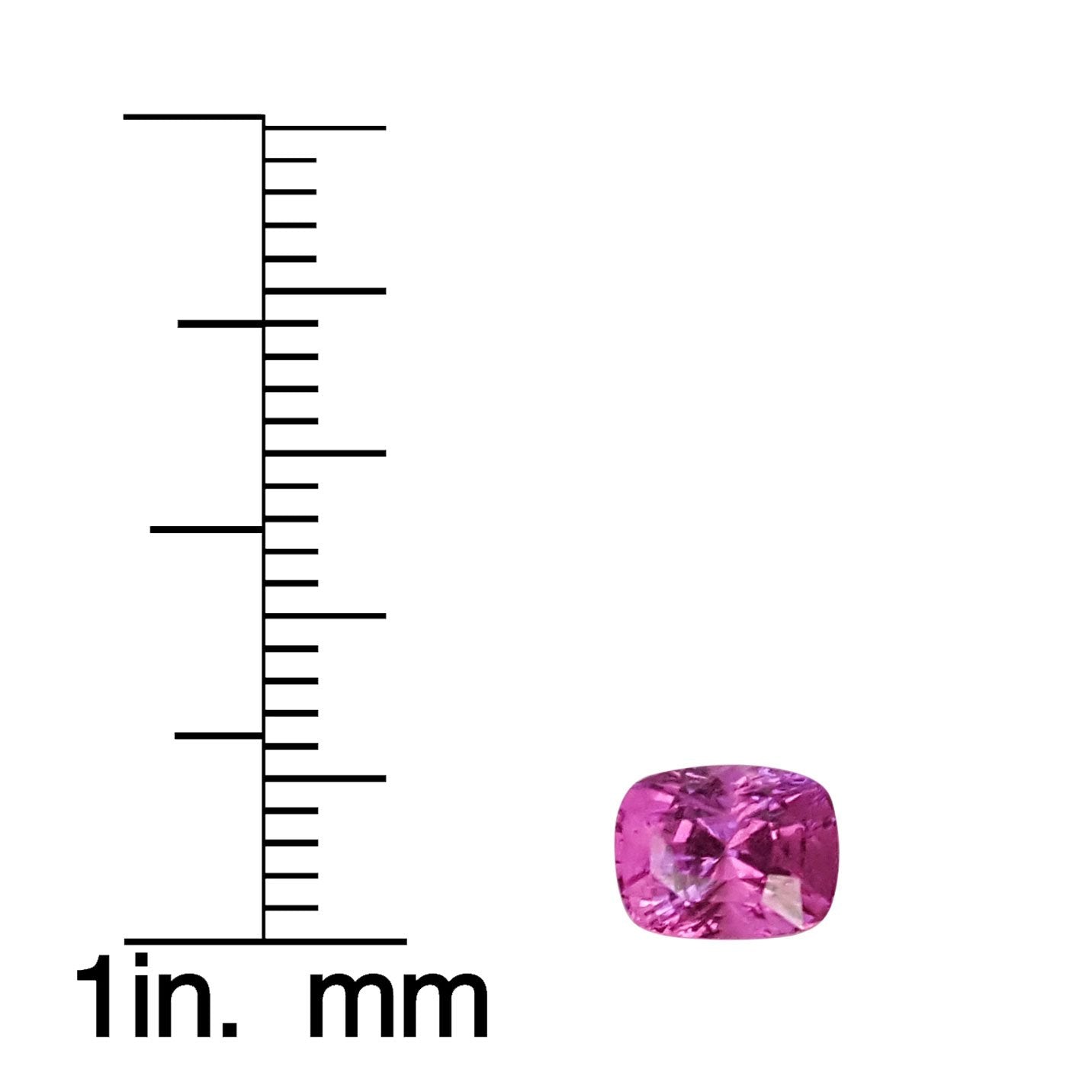 1.59ct Cushion Pink Sapphire