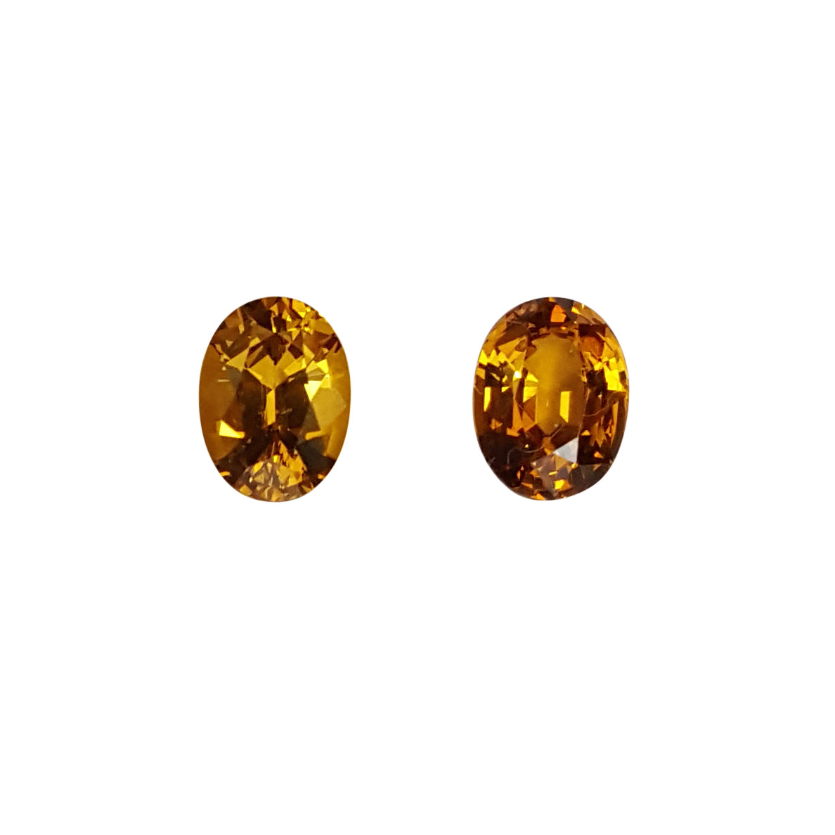 Grossular Garnet Pair