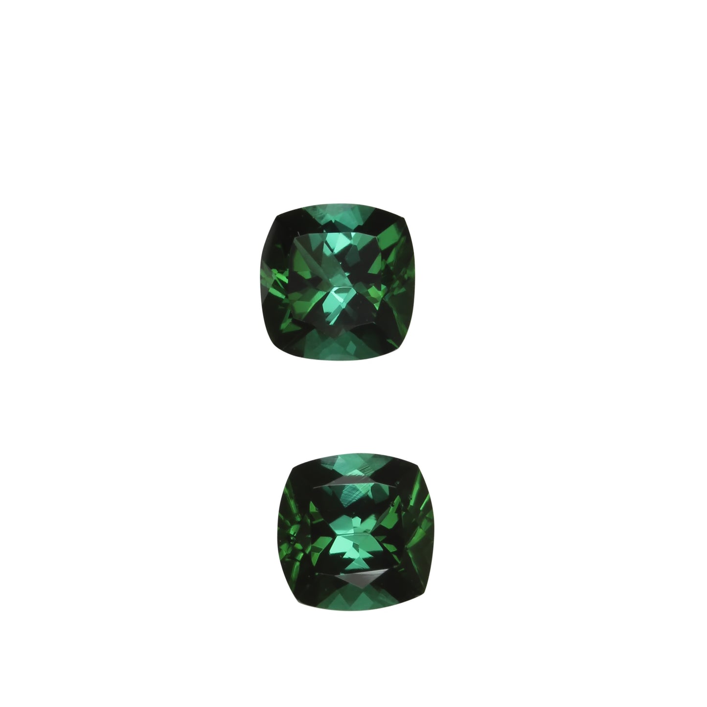 Medium Blue-Green Tourmaline Pair