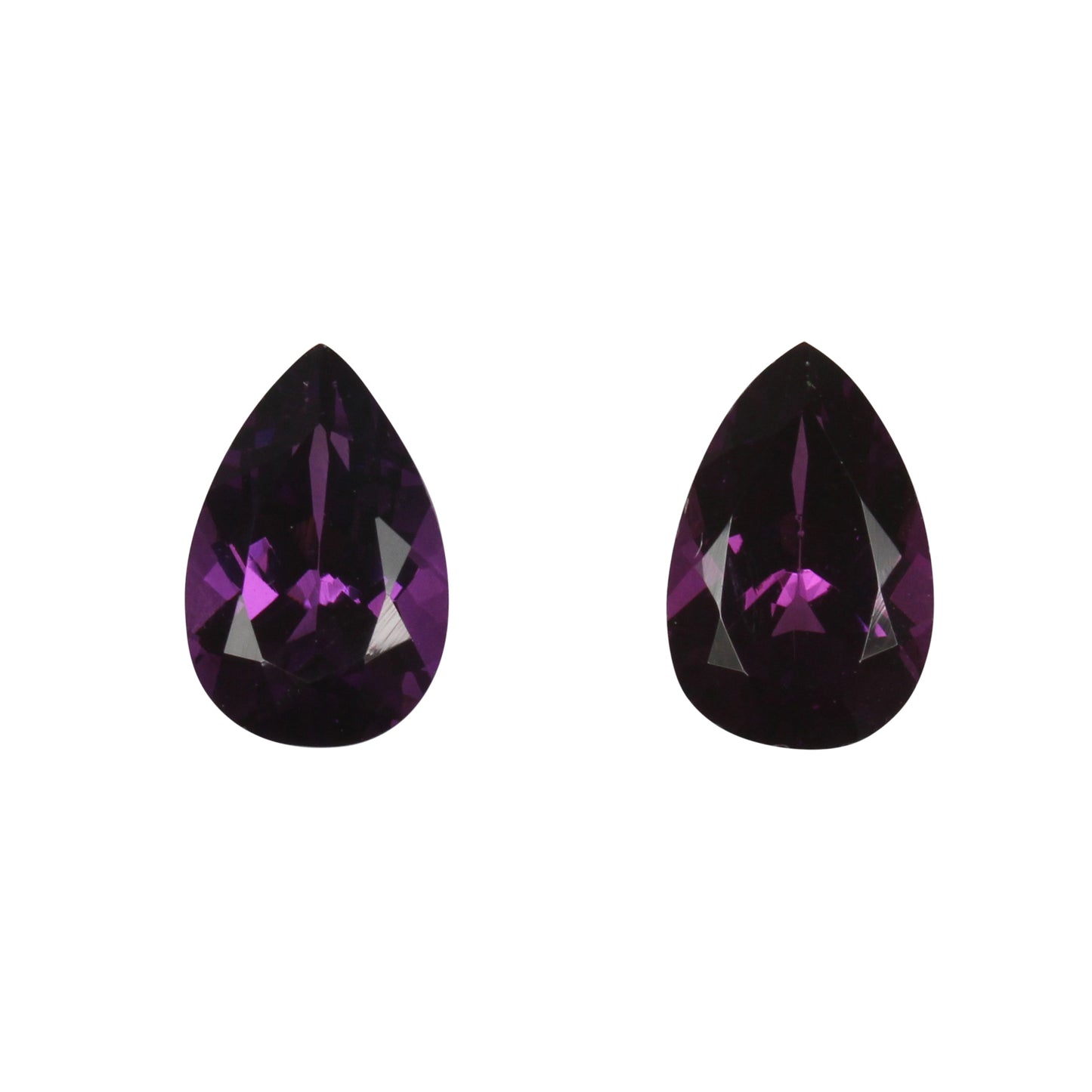 Purple Garnet Pair