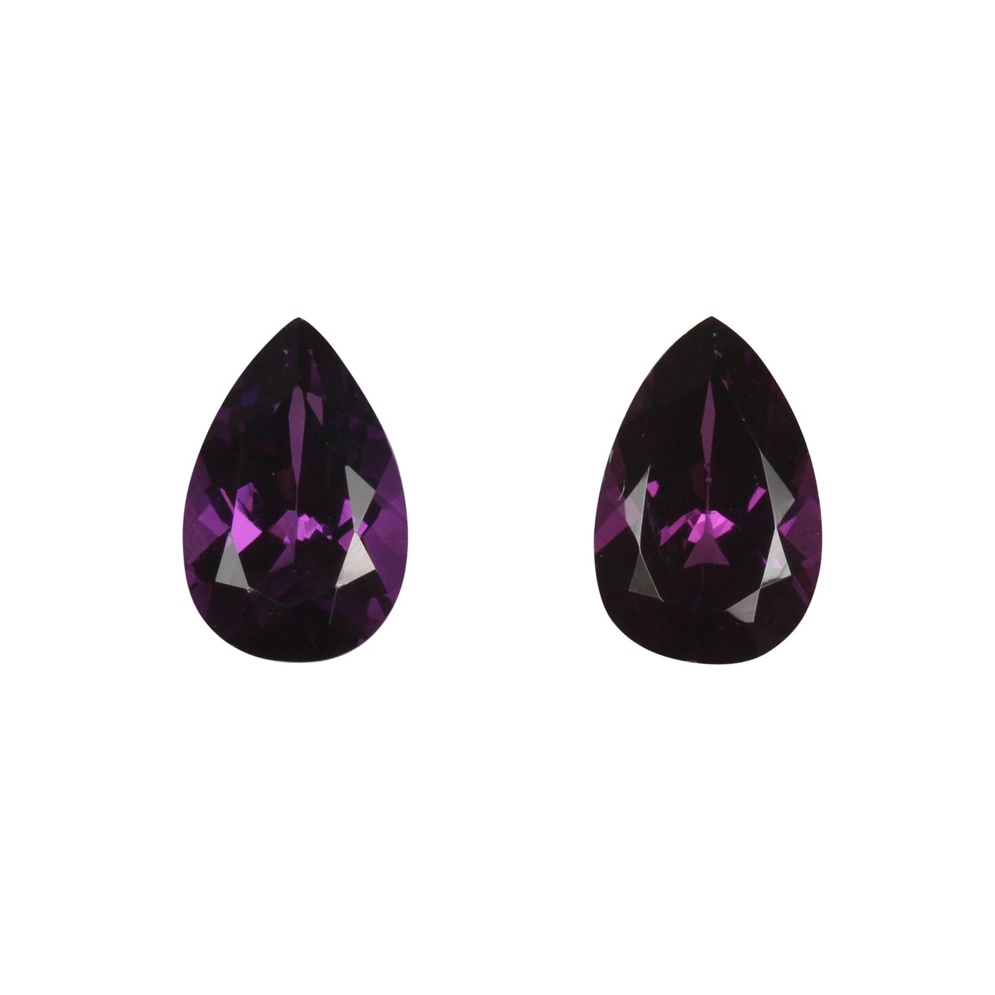 Purple Garnet Pair