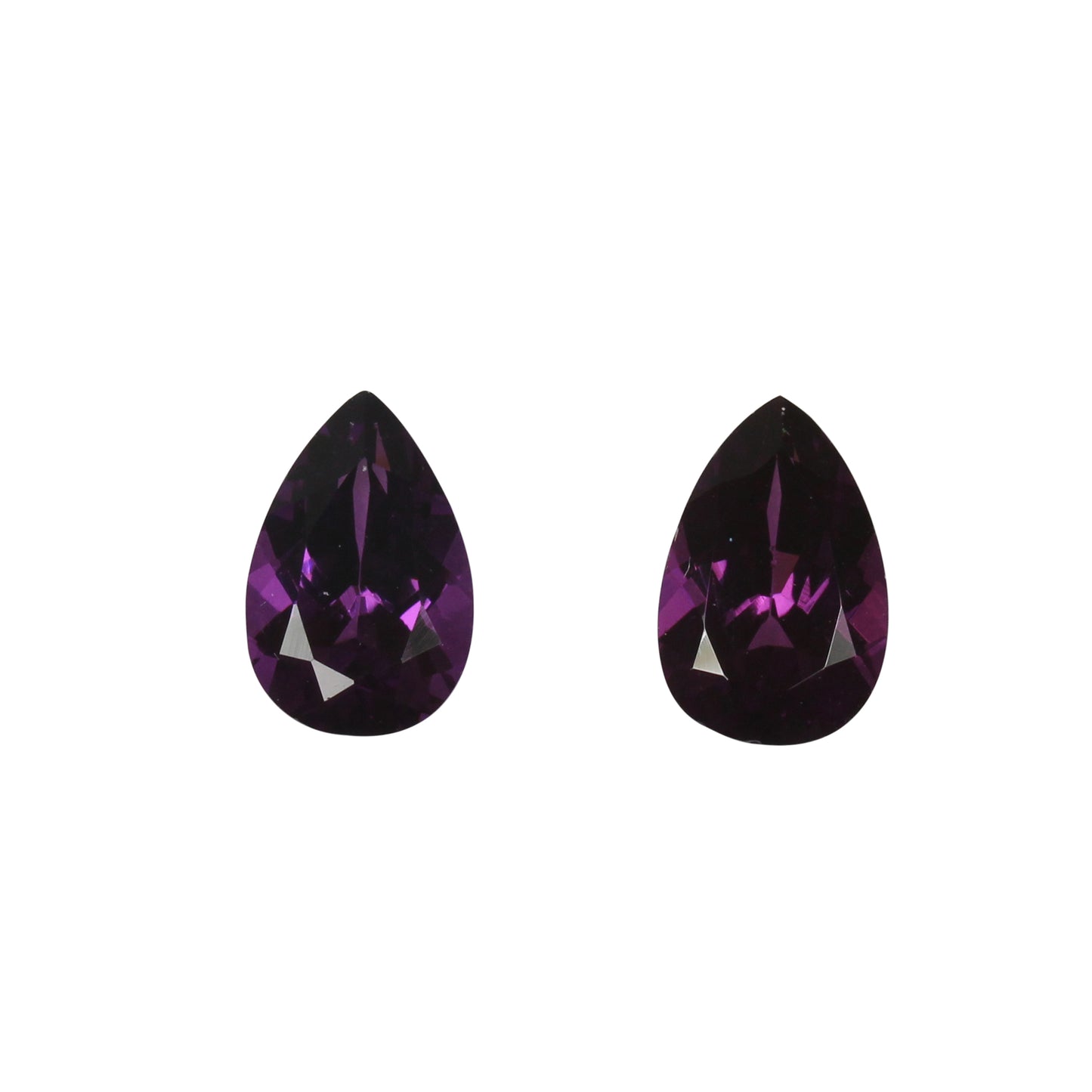 Purple Garnet Pair