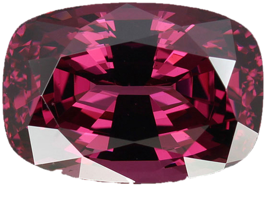 12.58ct Cushion AAA Color Rhodolite