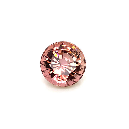 17.2mm Round Medium Pink Tourmaline