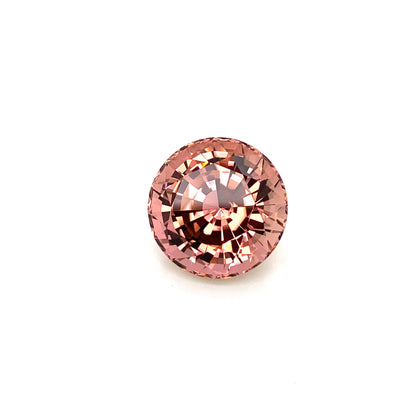 17.2mm Round Medium Pink Tourmaline