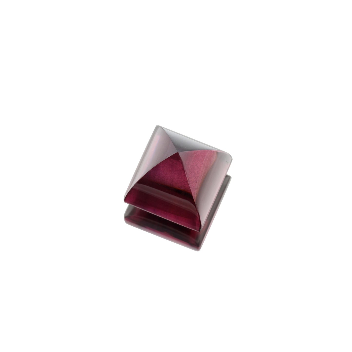10.95ct Pyramid Cab Rhodolite
