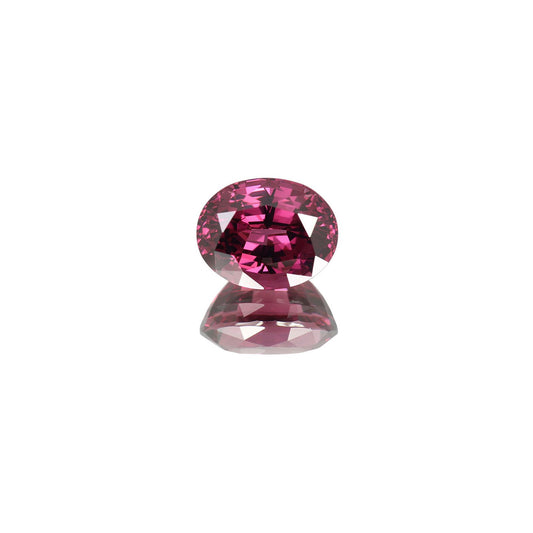 8.16ct Oval AAA Color Rhodolite