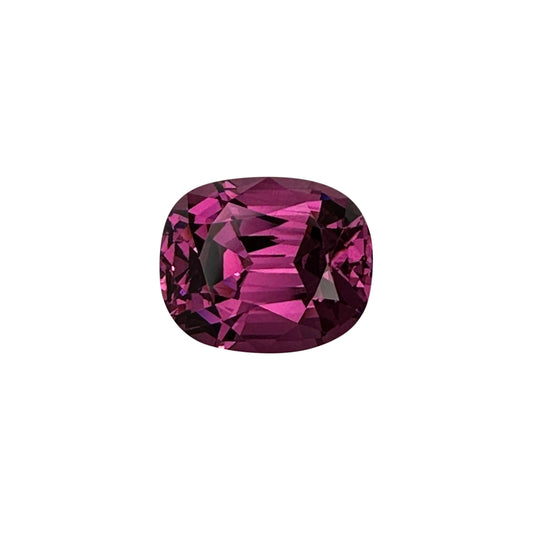5.45ct Cushion Medium Pink Rhodolite