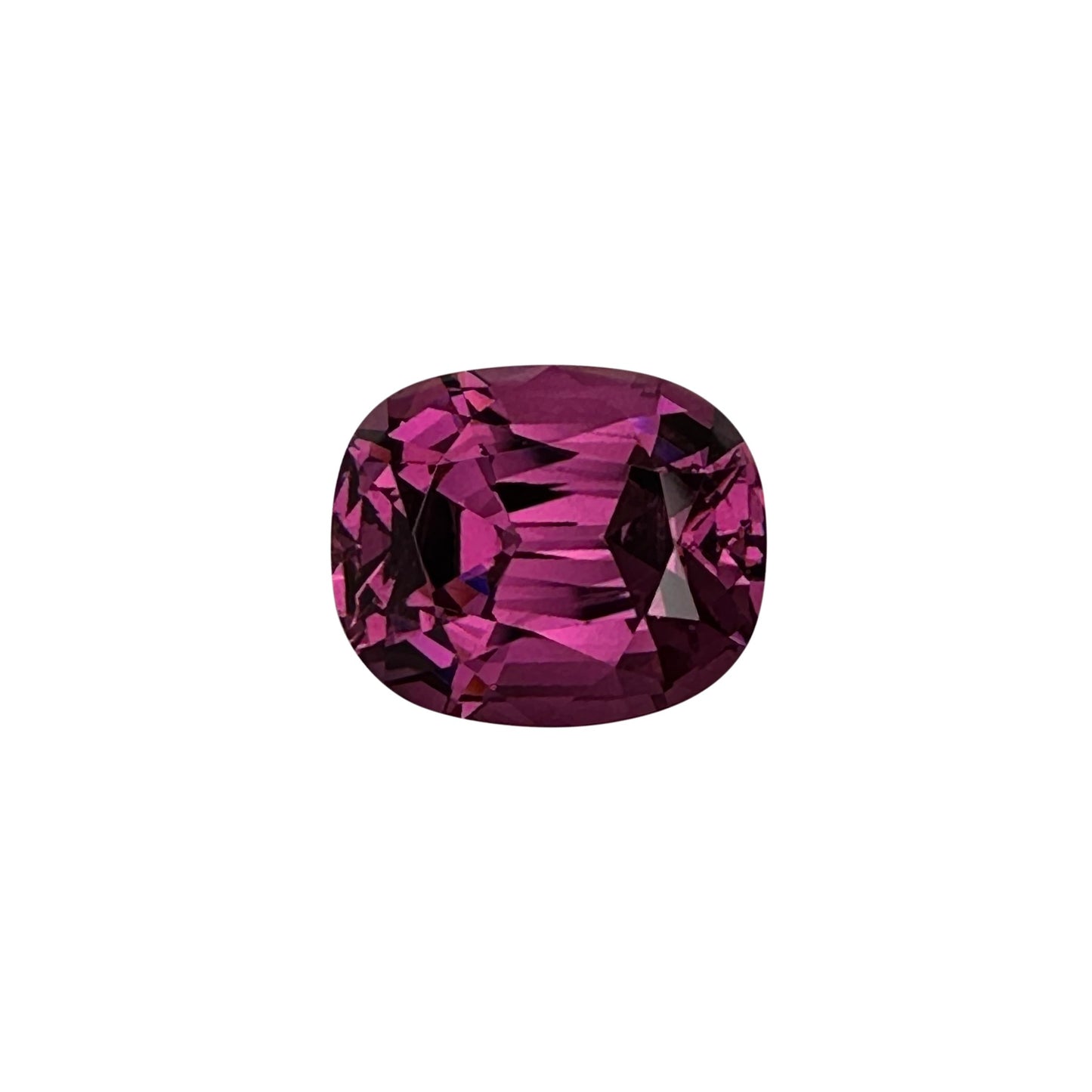 5.45ct Cushion Medium Pink Rhodolite