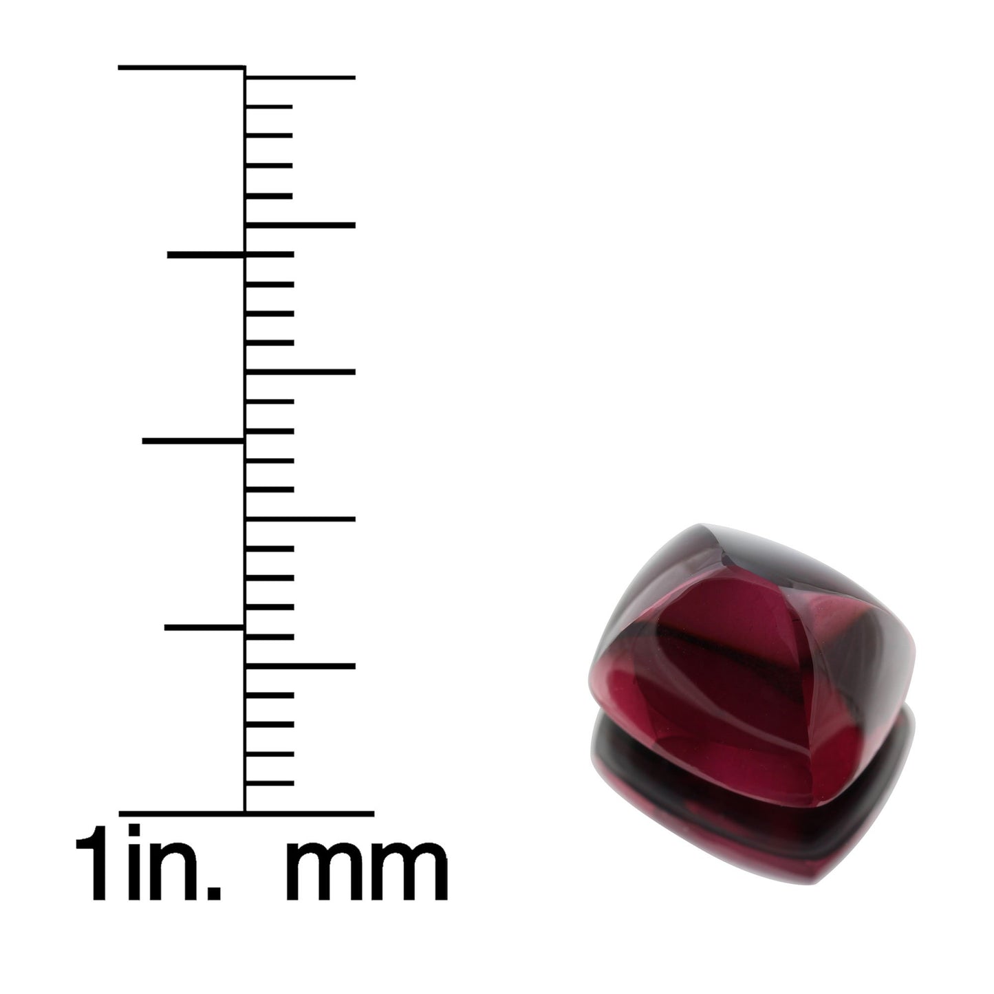 10.17ct Sugarloaf Cab Rhodolite