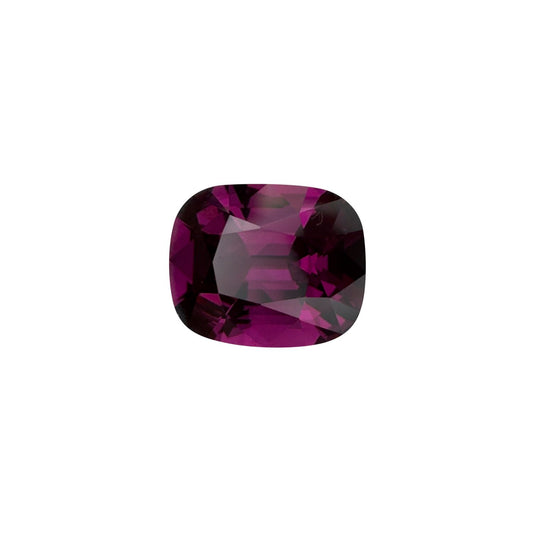 2.68ct Cushion Open Burgundy Rhodolite