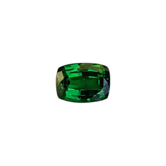 2.14ct Cushion Fine Intense Green Tsavorite
