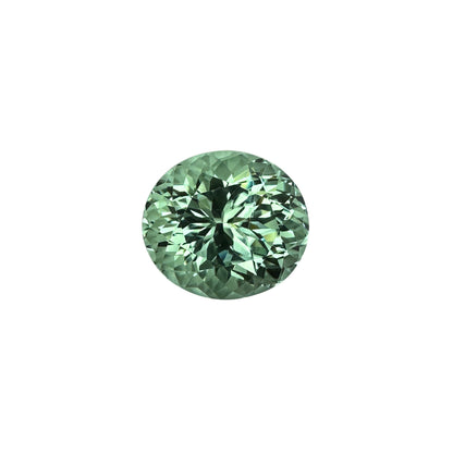 22.4ct Oval Mint Green Tourmaline