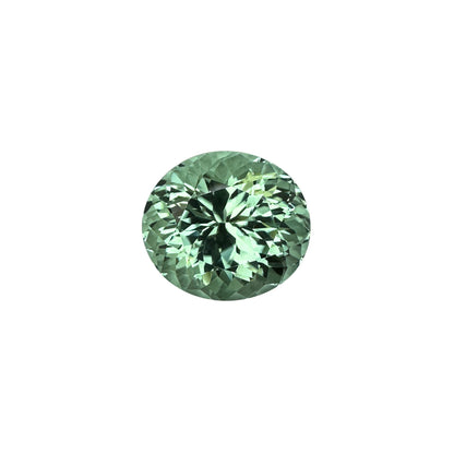 22.4ct Oval Mint Green Tourmaline