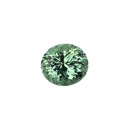 22.4ct Oval Mint Green Tourmaline