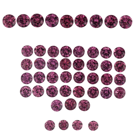 4.5mm Round Magenta Garnet