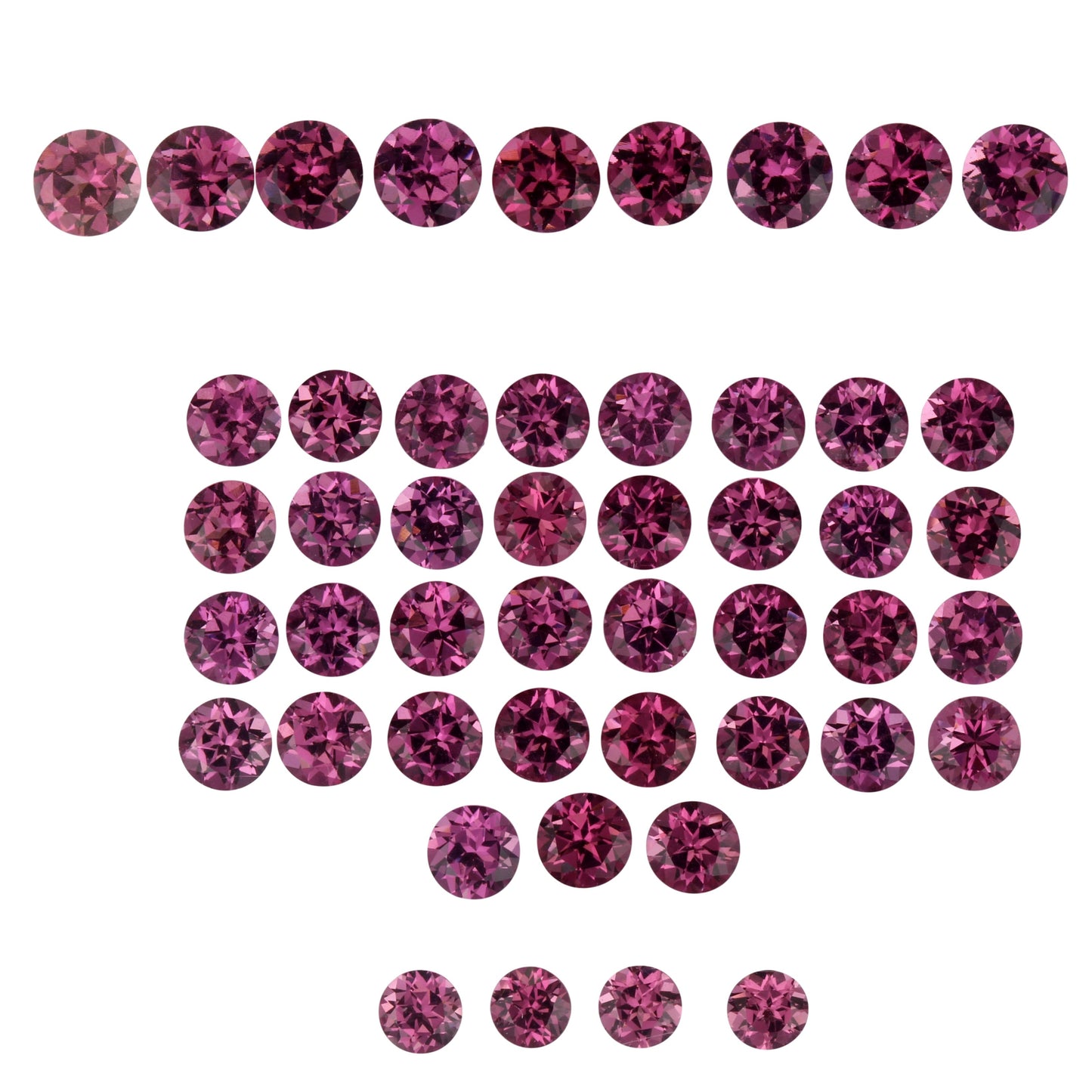 4.5mm Round Magenta Garnet