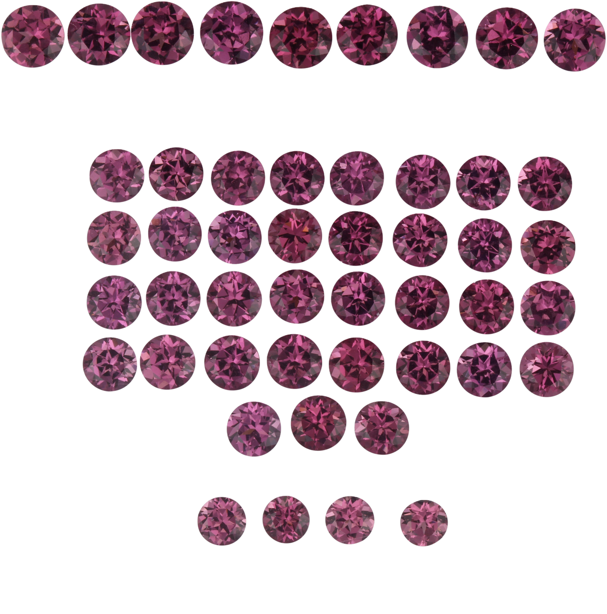 4.5mm Round Magenta Garnet