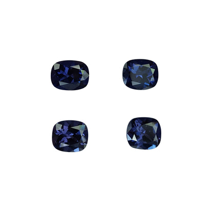 Cushion Deep Blue Spinel