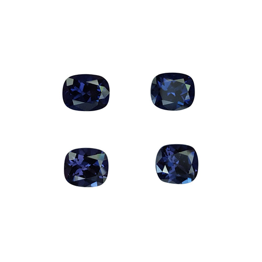 Cushion Deep Blue Spinel