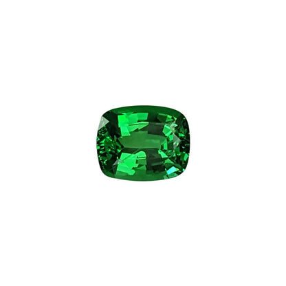 2.97ct Cushion Fine Intense Green Tsavorite