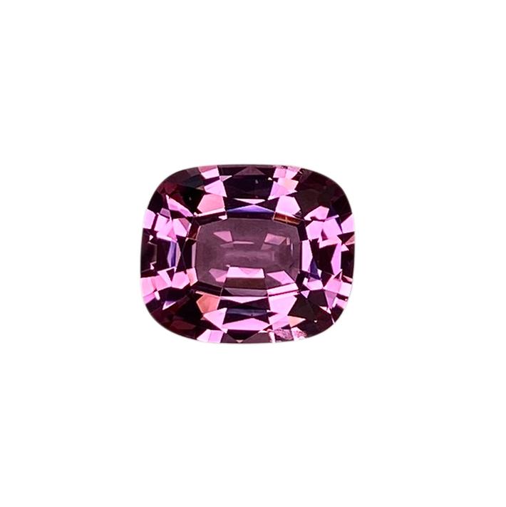 2.68ct Cushion Light Pink Malaya Garnet