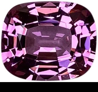 2.68ct Cushion Light Pink Malaya Garnet