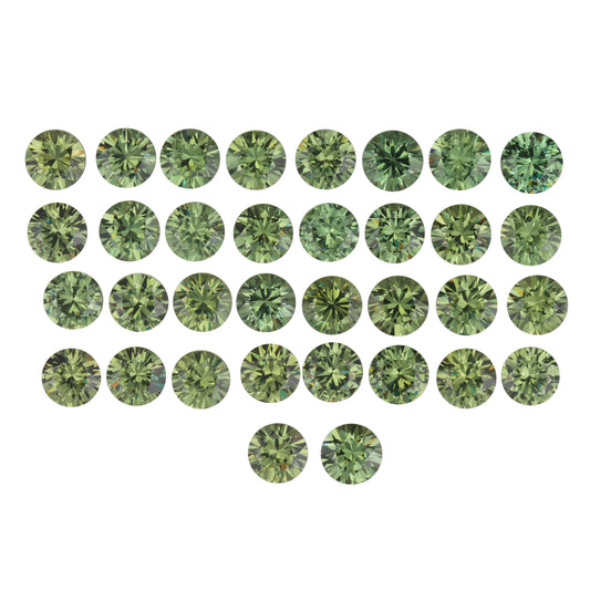 Demantoid Garnet Round 4.5mm