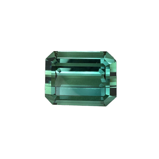 16.94ct Emerald Cut Lagoon Blue Tourmaline