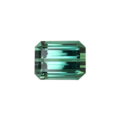 16.94ct Emerald Cut Lagoon Blue Tourmaline