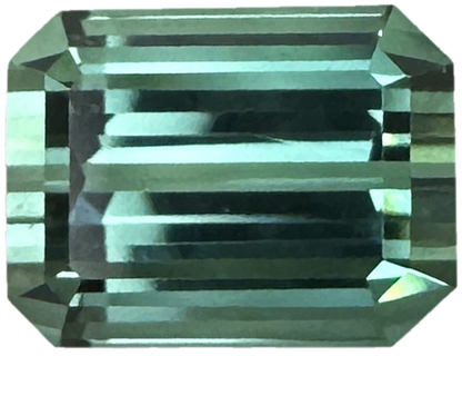 16.94ct Emerald Cut Lagoon Blue Tourmaline
