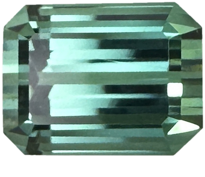 16.94ct Emerald Cut Lagoon Blue Tourmaline