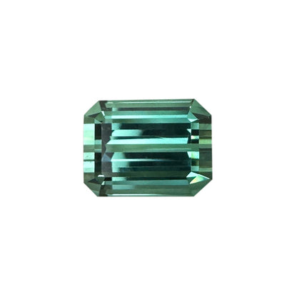 16.94ct Emerald Cut Lagoon Blue Tourmaline